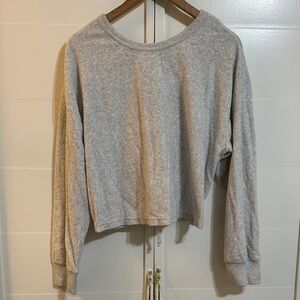 Aerie Light Gray Women's Sweatshirt